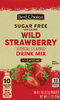 Sugar Free Wild Strawberry w/ Caffeine Mix, 10ct - 1.1oz Box