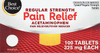 Regular Strength Pain Relief - 100ct Box