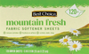 Fabric Softener Sheets, Mountain Fresh