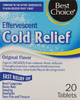 Effervescent Cold Relief, 20ct Box