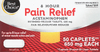 8 Hour Pain Relief Caplets - 50ct box