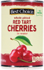 Red Tart Pitted Cherries in Water