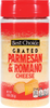 Grated Parmesan & Romano Cheese - 8oz Bottle