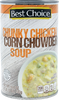 Chunky Chicken Corn Chowder Soup - 18oz Can