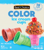 Colored Ice-cream Cones, 18ct - 2.63oz Box