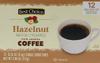Hazelnut Artificially Flavored Single Serve Coffee Pods - 12ct