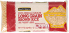 Long Grain Brown Rice - 16oz Laydown Bag