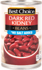 No Salt Added Dark Red Kidney Beans - 15oz Can
