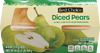 Diced Pear Cups in 100% Juice