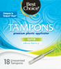 Super Absorbent, Unscented Pearl Tampons - 18ct Box