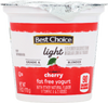 Light Cherry Yogurt - 6oz Cup