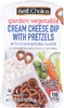 Garden Vegetable Cream Cheese Dip with Pretzels