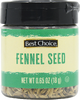 Fennel Seed - 0.65oz Shaker