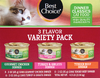 3 Flavor Meat Variety Pack Cat Food - 4.5LB Box