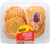 Apple and Cherry Danish
