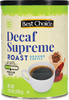 Decaf Supreme Roast Ground Coffee - 11oz Canister