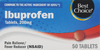 Ibuprofen Tablets  - 50ct Box
