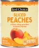 Sliced Yellow Cling Peaches in Heavy Syrup