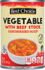 Vegetable w/ beef stock condensed soup - 10.75oz Can