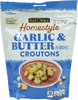 Homestyle Garlic & Butter Croutons - 5oz Resealable Bag