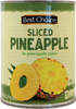 Sliced Pineapple in 100% Juice