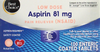 Low Dose Aspirin 81mg - 100ct Box