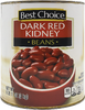 Dark Red Kidney Beans - 6LB Can