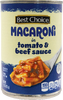 Macaroni in Tomato & Beef Sauce - 15oz Can
