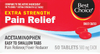 Extra Strength Acetaminophen Sweet Coated Tablets - 50ct Box