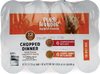Chopped Dinner VP Dog Food, 6 With Chopped Chicken, 6 With Chopped Beef