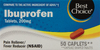 Ibuprofen Caplets - 50ct Box
