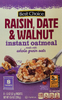 Raisin, Date & Walnut Instant Oatmeal