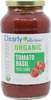 Organic Tomato and Basil Pasta Sauce