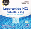 Anti-Diarrheal, Loperamide HCl - 12ct Box