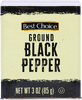 Black Pepper - 3oz Canister