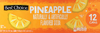 Pineapple Soda - 12ct