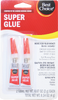 Super Glue, 2ct - 0.07oz Tubes