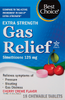 Cherry Creme Flavored Extra Strength Gas Relief Chewable Tablets - 18ct Box