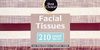 Facial Tissue, Two Ply - 210ct Box