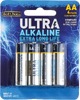 AA Ultra Alkaline Batteries, 4ct