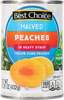 Yellow Cling Peach Halves in Heavy Syrup