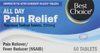 All Day Pain Relief - Naproxen Sodium Tablets - 50ct Box