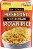 90 Second Brown Rice - 8.8oz Nonsealable Bag