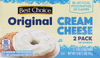 Plain Cream Cheese, 2ct - 8 oz Box