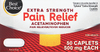 Extra Strength Pain Relief, Acetaminophen Tablets - 50ct Box