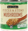 Mushrooms Pieces & Stems 
