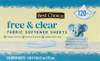 Fabric Softener Sheets, Fee & Clear