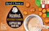 Hazelnut Single Serve Cappuccino Pods - 12ct
