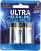 C Ultra Alkaline Batteries, 2ct