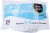 1-4 cup Basket Coffee Filters, 100ct - Nonsealable Plastic Bag